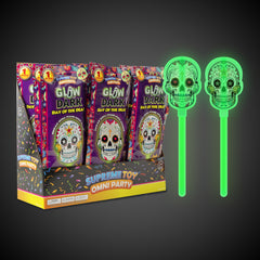 Day of the Dead Glow Wands Retail Counter Display