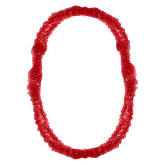 Reddish Pink Plastic Leis