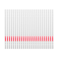 Pink 9" Glow Motion Straws