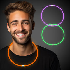 Halloween Glow Necklaces Retail Counter Display
