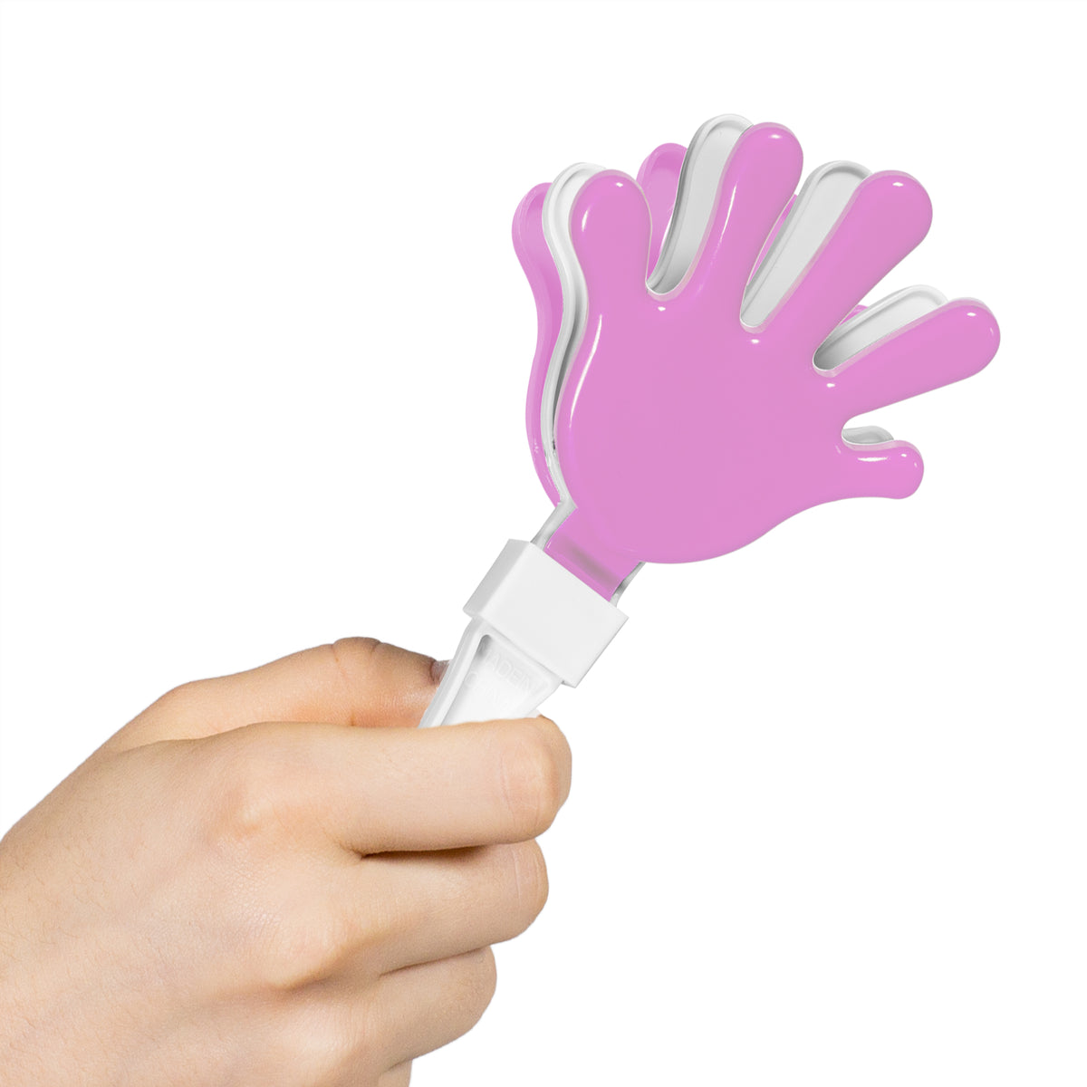 Pink & White Hand Clappers