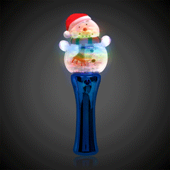 LED Snowman Spinner Wand