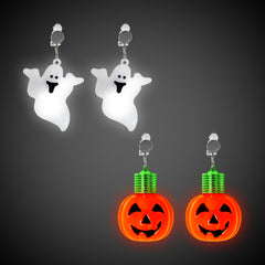 LED Halloween Earrings Retail Counter Display