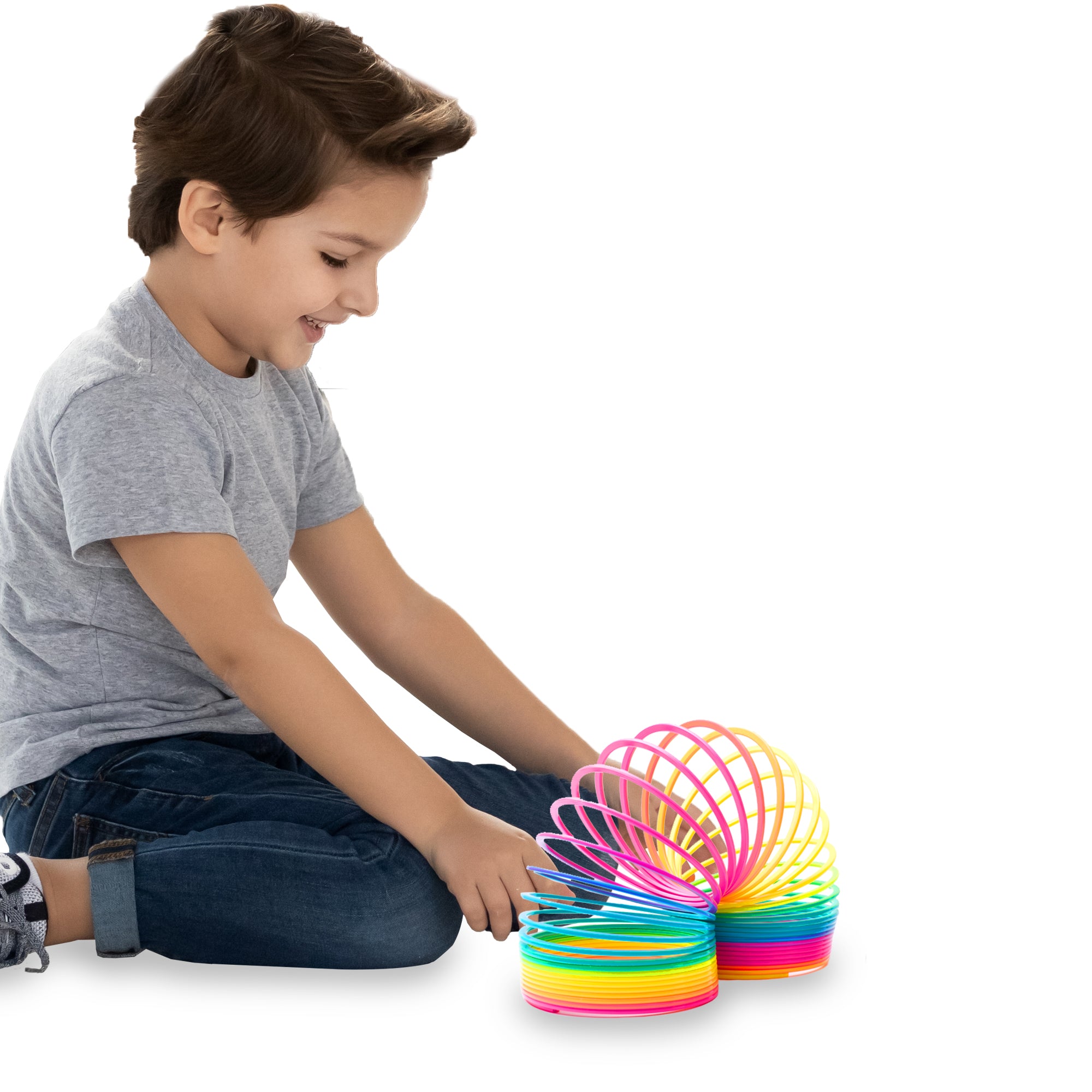 Kmart Magic Spring Toy Jumbo Rainbow Magic Spring – Windy City Novelties