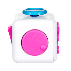 White & Pink Focus Cube