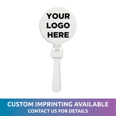 White Circle Hand Clappers