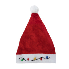 LED Christmas Bulb Santa Hats Retail Hanging Display