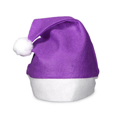 Purple Santa Hats