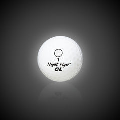 Night Flyer LED White Constant-On Golf Ball
