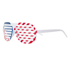 Patriotic Slotted Glasses