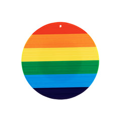 LED Rainbow Pride Medallion