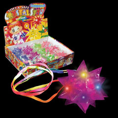 LED Crystal Star Necklaces