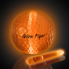 Orange Glow Flyer Golf Ball