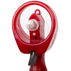 Red Water Spray Fan