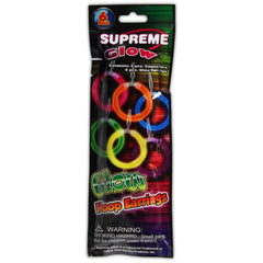 Assorted Glow Hoop Earrings