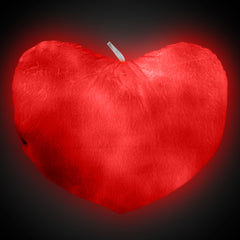 LED Heart Pillow