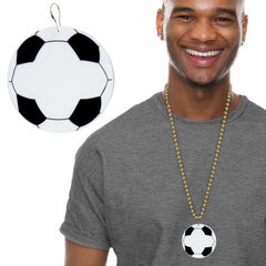 Soccer Ball Plastic 2 1/2" Medallion