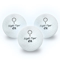Night Flyer White Golf Balls