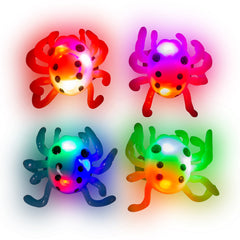 LED Spider Jelly Rings