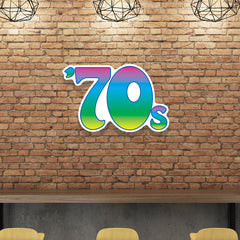 70's Cutout Decoration