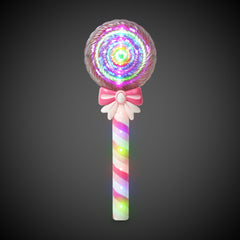 LED Pink Lollipop Wand