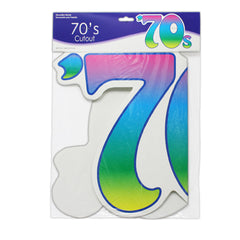 70's Cutout Decoration