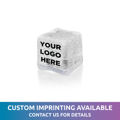 Red, White & Blue LED Ice Cubes