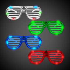 LED Slotted Shades