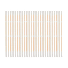 White 9" Glow Straws
