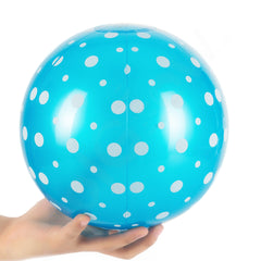 Inflatable 9" Polka Dot Beach Balls