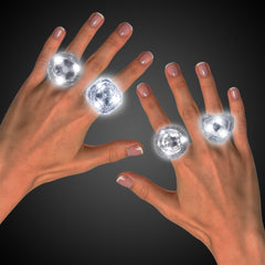 LED Diamond Bling Rings