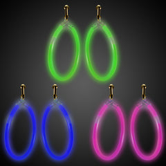 Glow Hoop Earrings