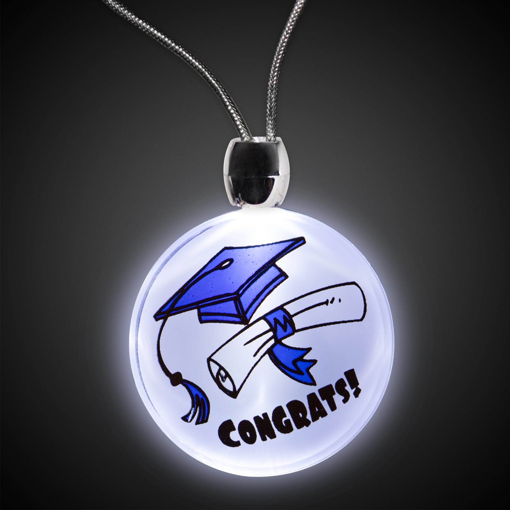 Graduation Led LED Graduation Pendant Necklace | Graduation Party Beads – Windy City ...