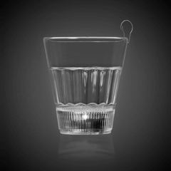 Multi-Color LED 2 oz. Clear Shot Glass