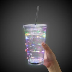 LED Multi-Color String Light Cup
