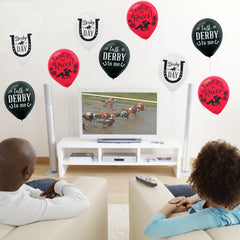 Derby Day 12" Latex Balloons