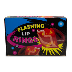LED Red Lips Jelly Rings
