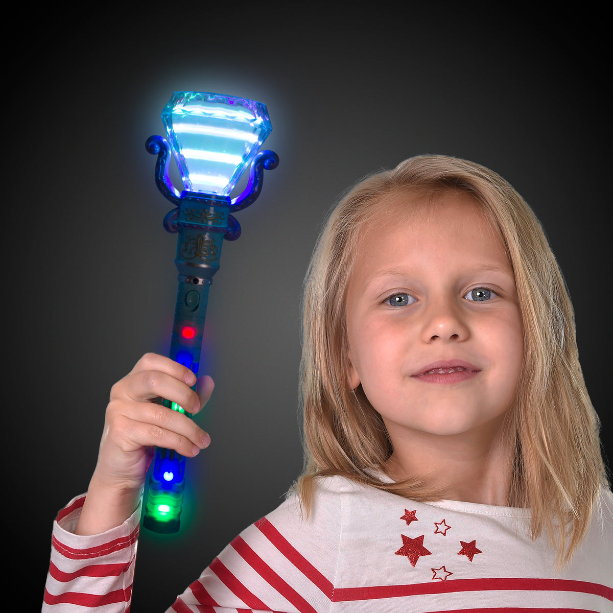 LED Rotating Diamond Wand