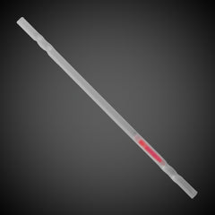 Orange 9" Glow Motion Straw