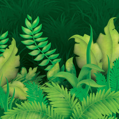 Jungle Foliage Room Roll