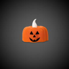 LED Halloween Pumpkin Candles Retail Counter Display