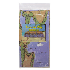 Treasure Map Plastic Table Cover