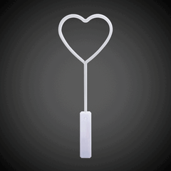 LED Red Heart Wand