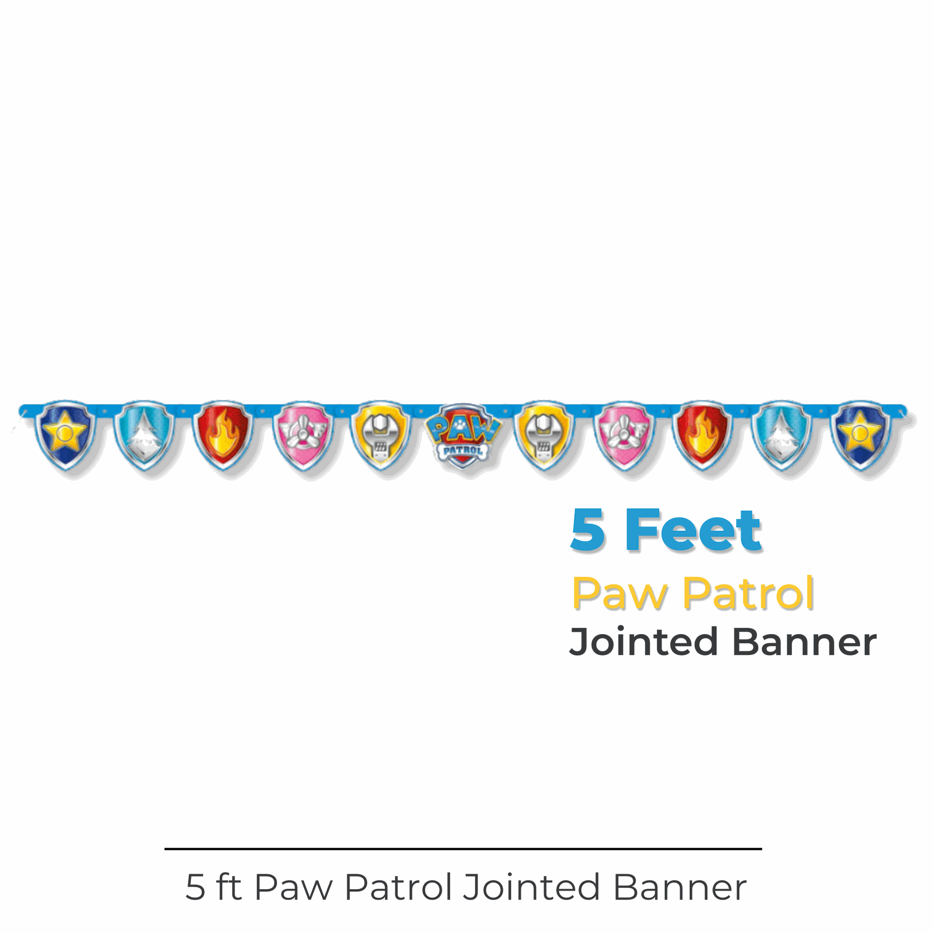 Paw Patrol Large Jointed Banner – Windy City Novelties