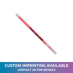 Red Glow 5" Swizzle Sticks