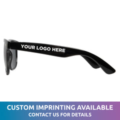 Black Retro Sunglasses