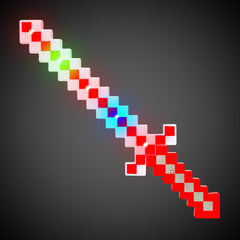 LED Red Pixel Sword