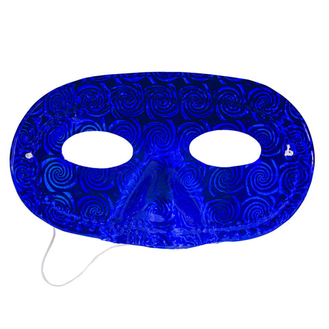 Colorful Metallic Half Masks – Windy City Novelties