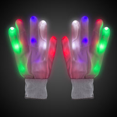 LED Rainbow Gloves