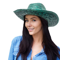 Colorful Straw Cowboy Hats